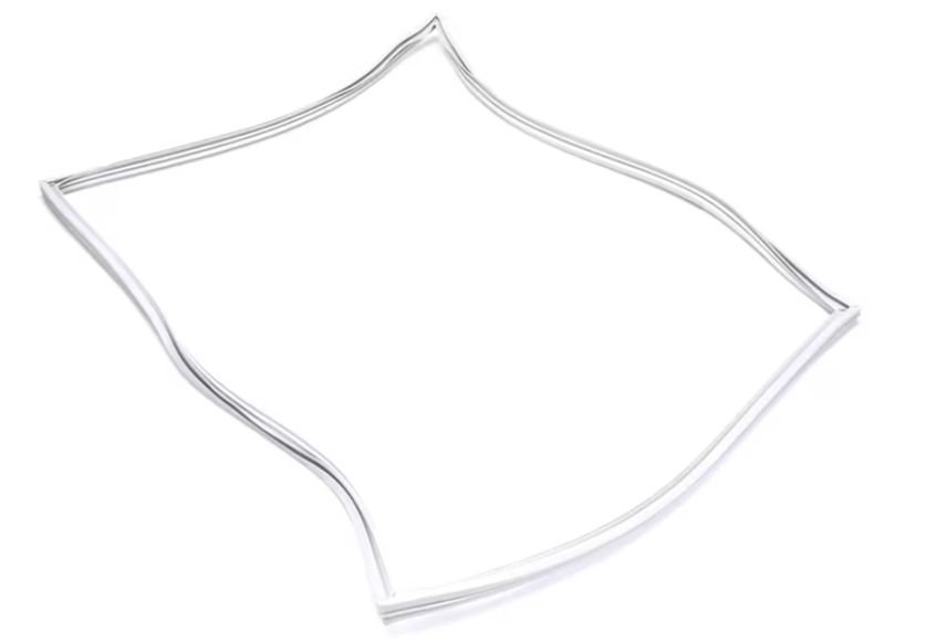 Gasket, Door, Single, 24-1/2" x 29 1/2", Gray, Q Series, Refrigeration System